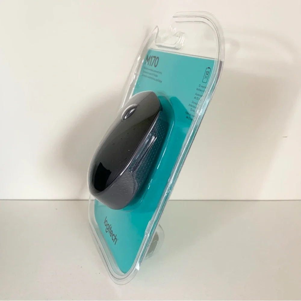 Wireless Logitech Mouse m170 black